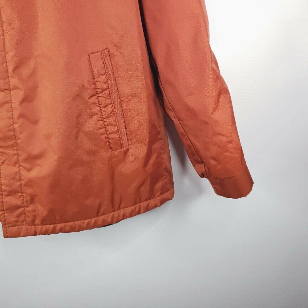 Vintage 70s Sears Outerwear Rust Orange Jacket L - image 3